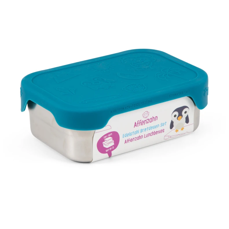 Affenzahn Lunchbox Set Shark - Food Storage 3 Affenzahn Lunchbox Set Shark - Food Storage