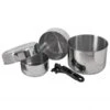 Basic Nature Biwak Stainless Steel 3 - Pot -Primus Camping basic nature biwak stainless steel 3 pot