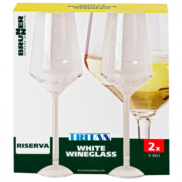 Brunner Set White Wineglass Riserva - Mug 3 Brunner Set White Wineglass Riserva - Mug
