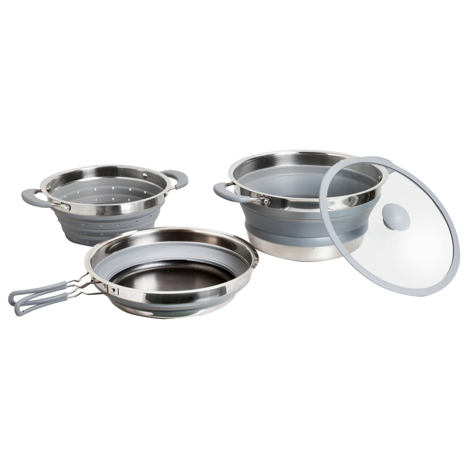 Brunner Volcano Pasta Al Volo Fold-Away - Pot Set 3 Brunner Volcano Pasta Al Volo Fold-Away - Pot Set