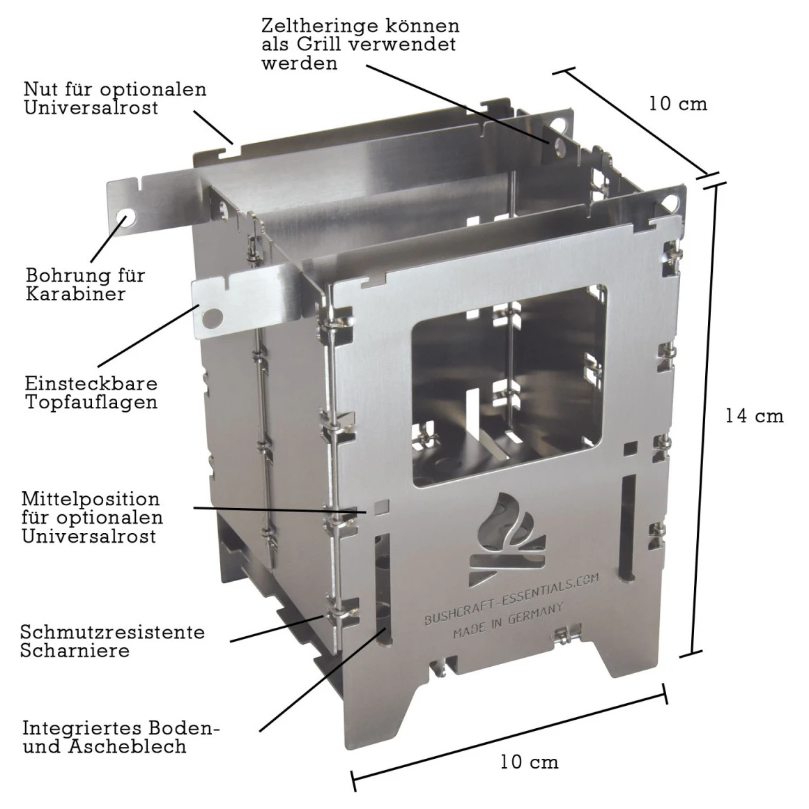 Bushbox LF - Solid Fuel Stoves 4 Bushbox LF - Solid Fuel Stoves - Image 2