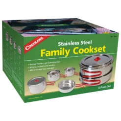 Coghlans Edelstahlkochset 'Family' - Pot 7 Coghlans Edelstahlkochset 'Family' - Pot -Primus Camping coghlans edelstahlkochset family pot detail 3