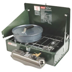 Coleman Benzinkocher 2-Flammen -Primus Camping coleman benzinkocher 2 flammen detail 5