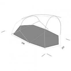 Exped Outer Space II - 2-person Tent 7 Exped Outer Space II - 2-person Tent -Primus Camping exped outer space ii 2 person tent detail 3