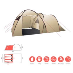 Grand Canyon Atlanta 3 - 3-person Tent -Primus Camping grand canyon atlanta 3 3 person tent detail 2