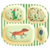 Rice Melamine Kids 4 Room Plate - Plate
