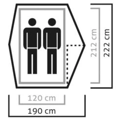 SALEWA Micra II - 2-person Tent 8 SALEWA Micra II - 2-person Tent -Primus Camping salewa micra ii 2 person tent bf detail 3