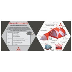 SafeHouse 2 - 2-person Tent -Primus Camping slingfin safehouse 2 2 person tent detail 12