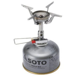 Soto Amicus With Stealth Igniter - Gas Stove 10 Soto Amicus With Stealth Igniter - Gas Stove -Primus Camping soto amicus with stealth igniter gas stove detail 3