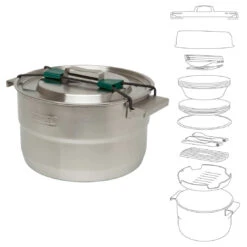 Stanley Adventure Base Camp Cook Set - Pot -Primus Camping stanley adventure base camp cook set pot detail 6
