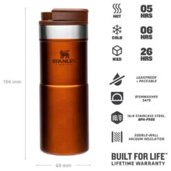 Stanley Classic Neverleak Travel Mug 350 Ml - Insulated Mug 10 Stanley Classic Neverleak Travel Mug 350 Ml - Insulated Mug -Primus Camping stanley classic neverleak travel mug 350 ml insulated mug detail 4