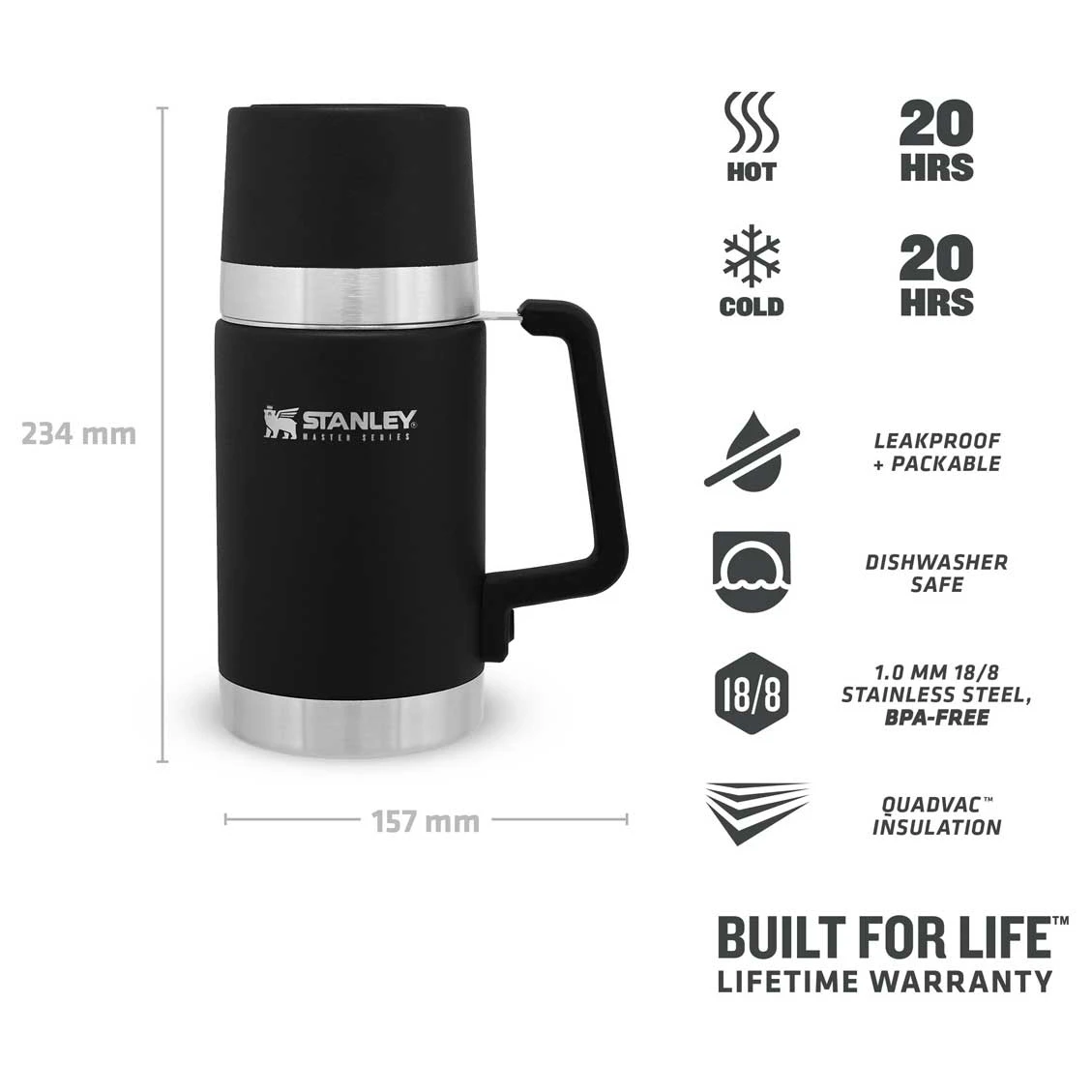 Stanley Master Vacuum Food Jar - Food Storage 7 Stanley Master Vacuum Food Jar - Food Storage - Image 5