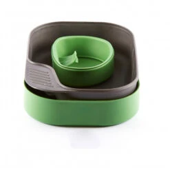 Wildo Camp-A-Box Basic Green - Set Of Dishes